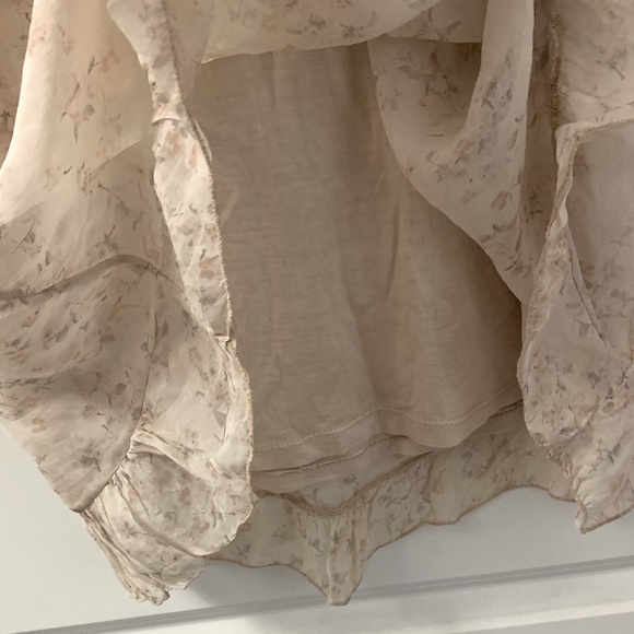 Tendenze Floral Silk Sleeveless Top Made in Italy (NWT) - Picture 10 of 15